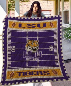 Lsu Tigers Quilt Blanket LC3