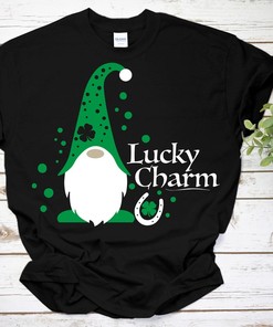 Lucky Charm Gnomes Shirt, St. Patricks Day Shirt, Shamrock Lucky Lips, Four Leaf Clover, Shamrock Shirts, Patrick's Day, Irish Shirt