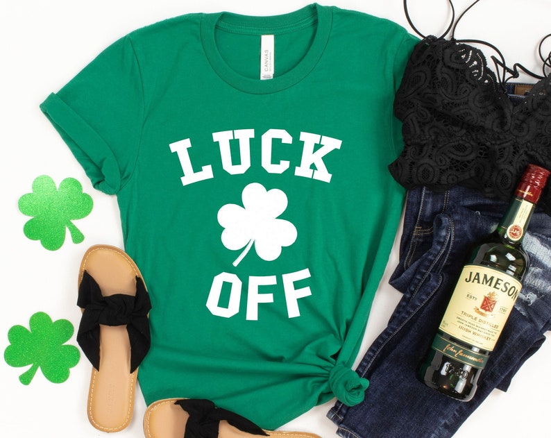 Lucky Off Shirt, St. Patrick's Day Shirt, Shamrock Shirt, St. Patty's Shirt, Irish Shirt, Family Matching Shirt - Image 2