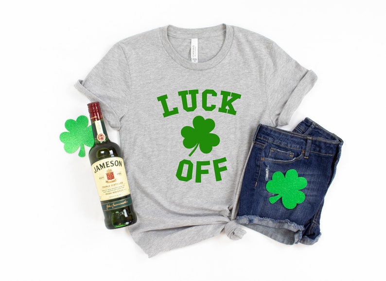 Lucky Off Shirt, St. Patrick's Day Shirt, Shamrock Shirt, St. Patty's Shirt, Irish Shirt, Family Matching Shirt - Image 3