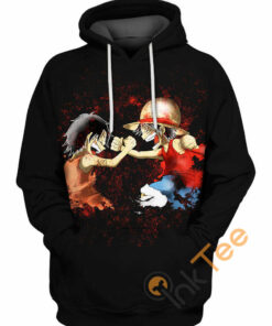 Luffy And Ace Hoodie 3D