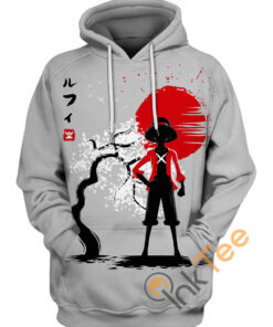Luffy Cherry Tree Hoodie 3D