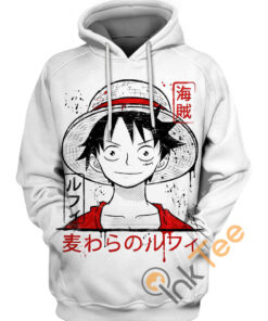 Luffy Straw Hat Hoodie 3D