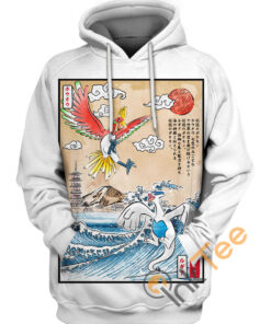 Lugia And Ho-oh Hoodie 3D