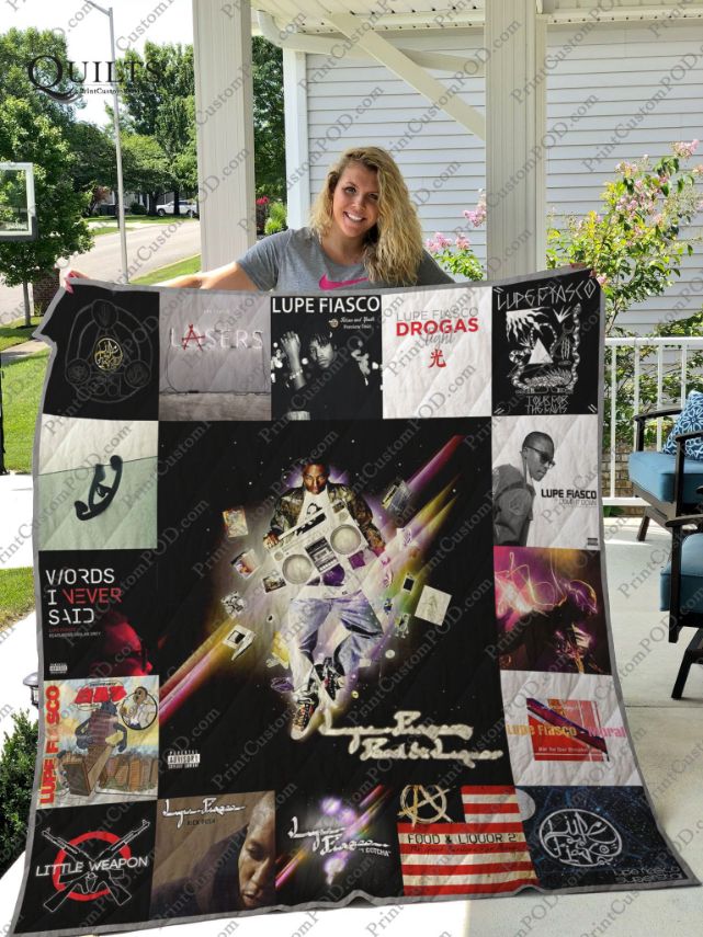 Lupe Fiasco For Fan Collection Quilt Blanket Bedding Set