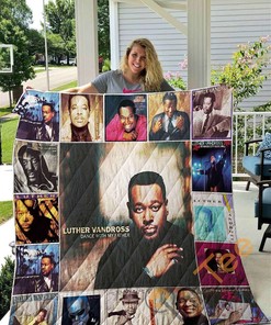 Luther Vandross Personalized Quilt Blanket and Bedding Set with 2 Pillowcases