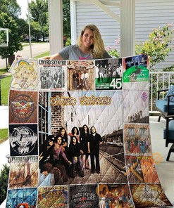 Lynyrd Skynyrd Quilt Blanket Bedding Set Gifts For Fans