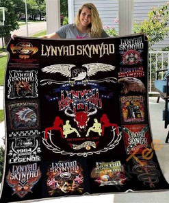 Lynyrd Skynyrd Quilt Blanket Bedding Set With Pilliwcase Option