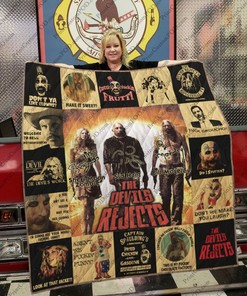 M- The DevilS Rejects Quilt Blanket Bedding Set For Fans-3