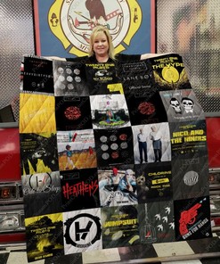 M- Twenty One Pilots Albums Quilt Blanket Bedding Set For Fans