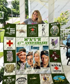 MASH Tv Series th Anniversary For Fan Collection Quitl Blanket