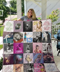 M-Ariana Grande Quilt Blanket Bedding Set For Fans Ver