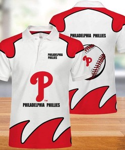 MLB Philadelphia Phillies 3d Print Casual Summer Short Top Branding Trends 3D Polo Shirt