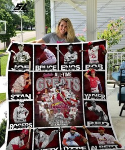 MLB St. Louis Cardinals Quilt Blanket Bedding Set