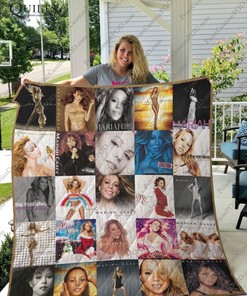 M-Mariah Carey Quilt Blanket Bedding Set For Fans