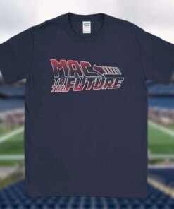 Mac Jones Mac To The Future New England Football T-Shirt