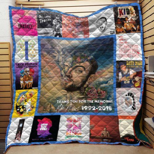 Mac Miller Tribute 12 2019 Quilt Blanket Bedding Set