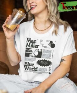 Mac Miller Vintage Blue World T-Shirt