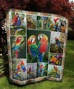 Macaw Cg260403 Quilt Blanket