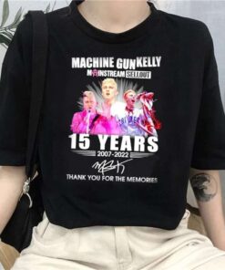Machine Gun Kelly 15 Years Mgk Tomato Shirt