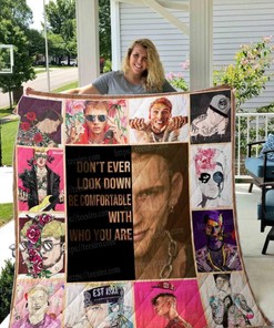 Machine Gun Kelly Don't Ever Look Down Collection Quilt Blanket Bedding Set