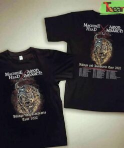 Machine Head N Amon Amarth Vikings And Lionhearts Tour Favorite T-Shirt