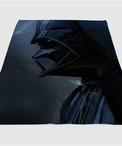 Mad Darth Vader Sherpa Fleece Blanket Gifts for Family, for Couple