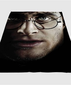 Mad Harry Potter Sherpa Fleece Blanket Gifts for Family, for Couple