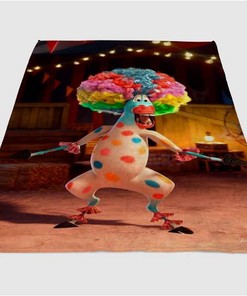 Madagascar Sherpa Fleece Blanket Gifts for Family, for Couple