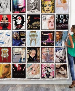 Madonna Albums Quilt Blanket Bedding Set for Home Décor