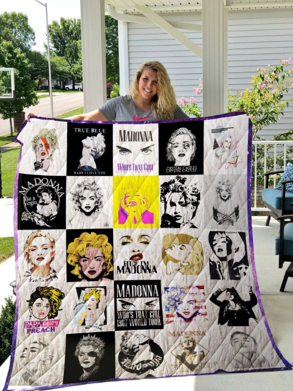 Madonna Bitch I'm Madonna Quilt Blanket Bedding Set