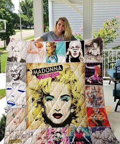 Madonna Quilt Blanket Bedding Set With Pilliwcases Option