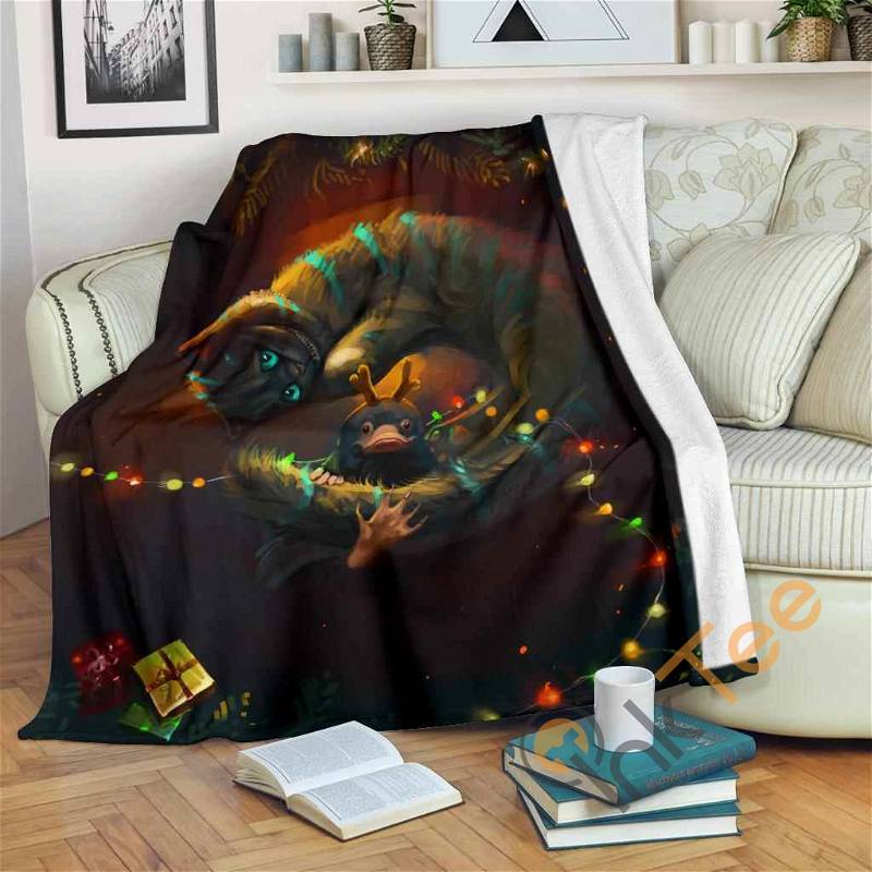 Magic Cat Sherpa Fleece Blanket Gifts for Family, for Couple