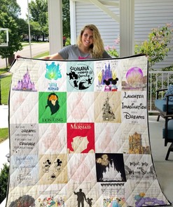Magic Disney Quilt Blanket Bedding Set for Home Décor