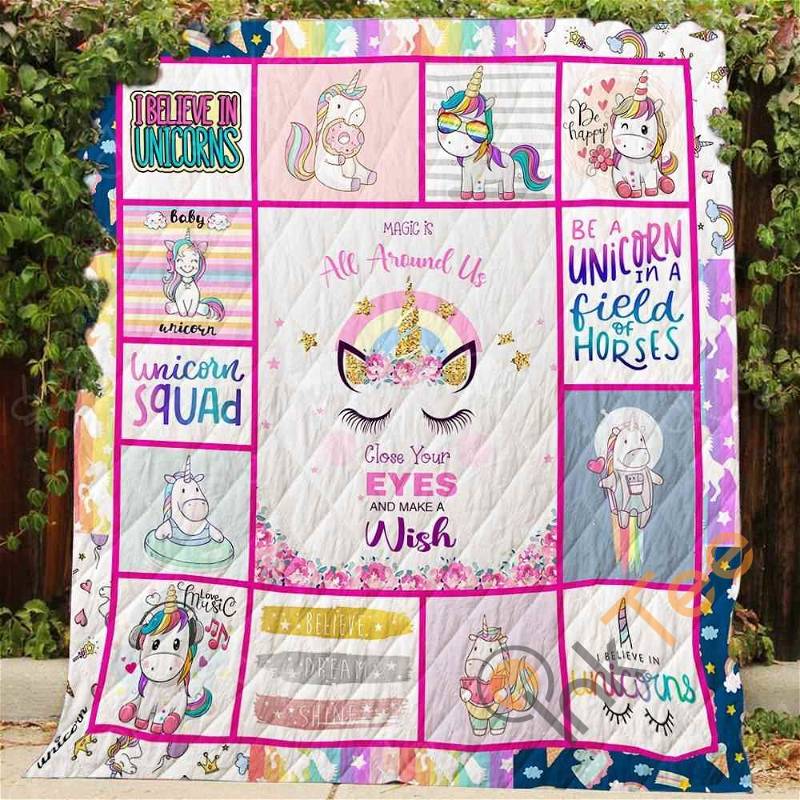 Magic Is All Around Us Quilt Blanket Bedding Set