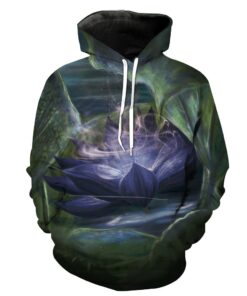 Magic The Gathering Black Lotus Hoodie 3D