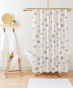 Magical Pattern Shower Curtain Abstract Patterns Trendy Shower Curtain Eco-Friendly Waterproof Abstract Boho Decor