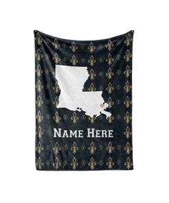 Magical Unicorn - Personalized Custom Blanket With Your Child's Name Sherpa Fleece Blanket Gifts for Family, for Couple