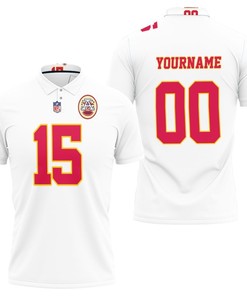 Mahomes 15 Kansas City Chiefs For Nfl Fan Personalized 3D All Over Print Polo Shirt