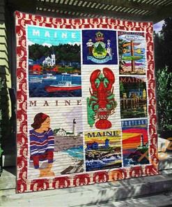 Maine 1 Quilt Blanket Bedding Set