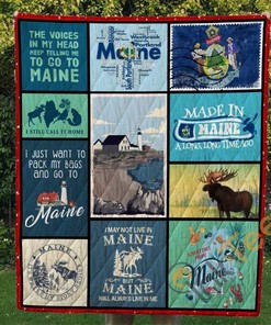 Maine Quilt Blanket Bedding Set