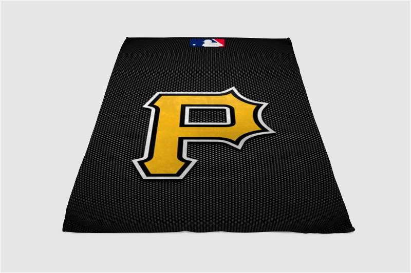 Major Baseball Logo Sherpa Fleece Blanket Gifts for Family, for Couple