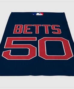 Major League Baseball Logo Sherpa Fleece Blanket Gifts for Family, for Couple