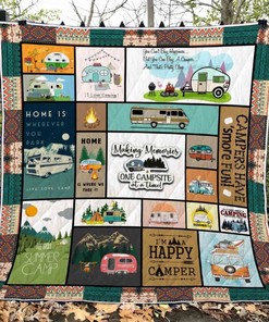 Making Memories One Campite At A Time Quilt Blanket Bedding Set