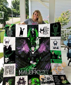 Maleficent 2014 Quilt Blanket Bedding Set