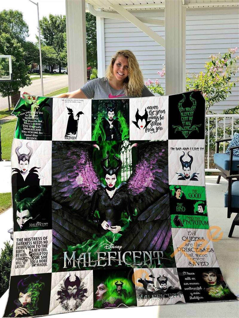 Maleficent 2014 Quilt Blanket Bedding Set