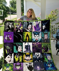 Maleficent All Season Plus Size Collected Quilt Blanket Bedding Set
