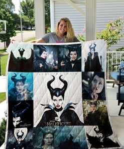 Maleficent Angelina Jolie For Fans Quilt Blanket Bedding Set