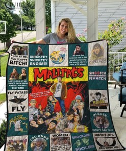 Mallrats You Dumb Bastard Collection Quilt Blanket