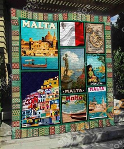 Malta Quilt Blanket Bedding Set